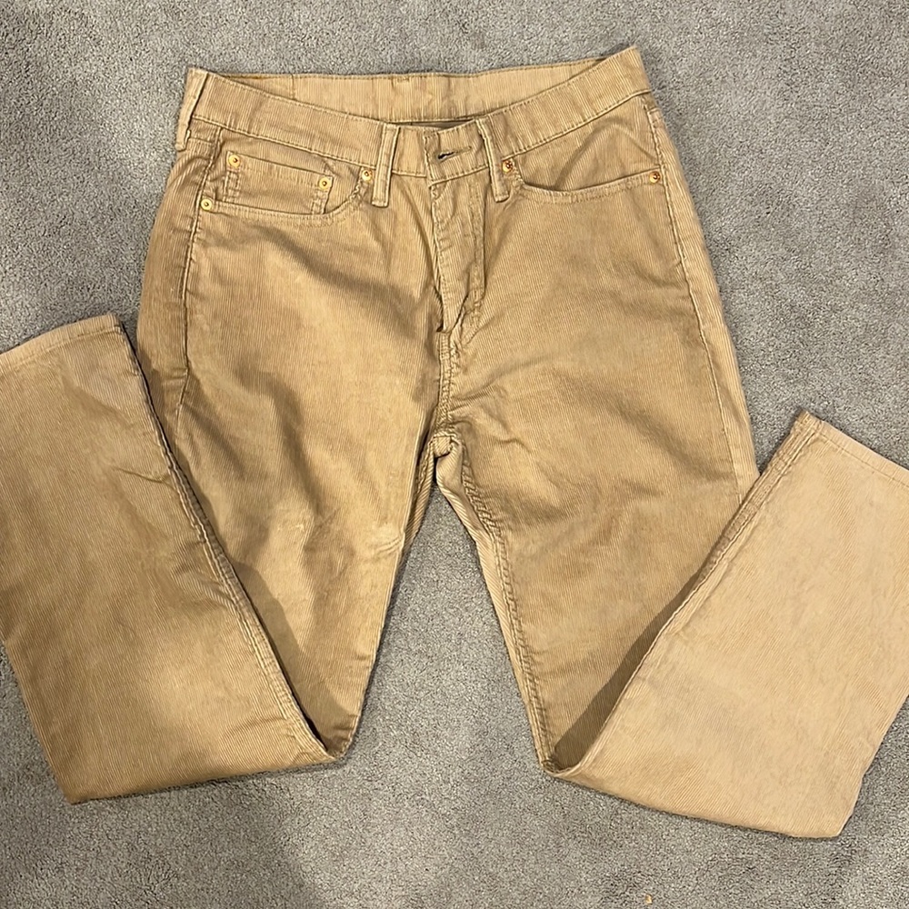 New Levi's men jeans 514 Corduroy Jeans